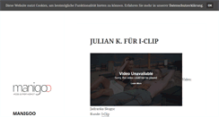 Desktop Screenshot of blog.manigoo.de